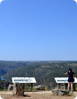 Mirador sobre el cañón de los Arribes del Duero